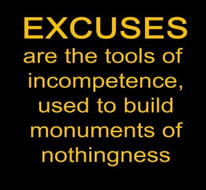 excuses